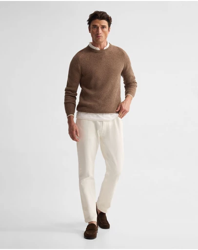 Oxford - Cedar Wool Tipping Knit