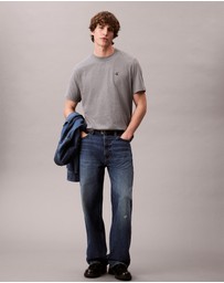 Calvin Klein Jeans - Embroidered Monogram Logo Relaxed T-Shirt