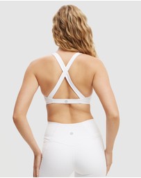 Cotton On Body Active - Ultra Soft Plunge Strappy Crop Top
