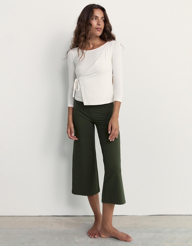Pinky & Kamal - Mid Rise Flare Pants