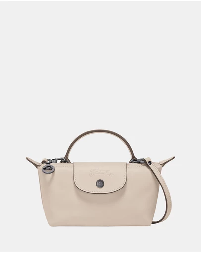 Longchamp - Le Pliage Xtra Leather Pouch - XS