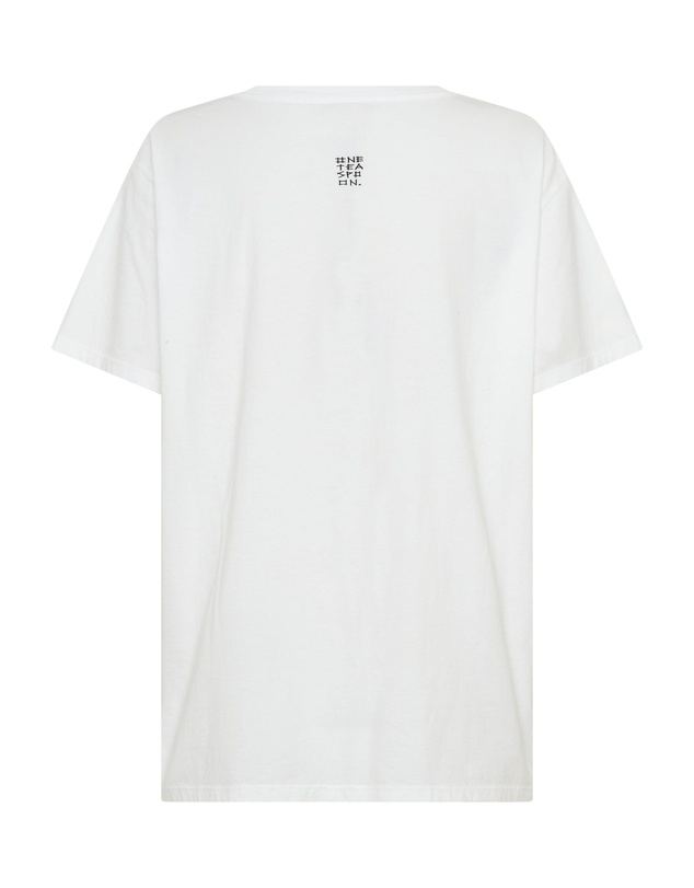 ONE TEASPOON - Art Boyfriend Tee - White