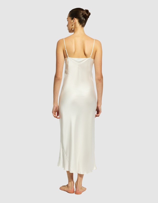 GINIA - Silk Lace Slip