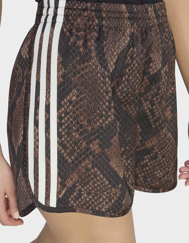 adidas Originals - SNAKE PRINT SATIN SHORTS Womens