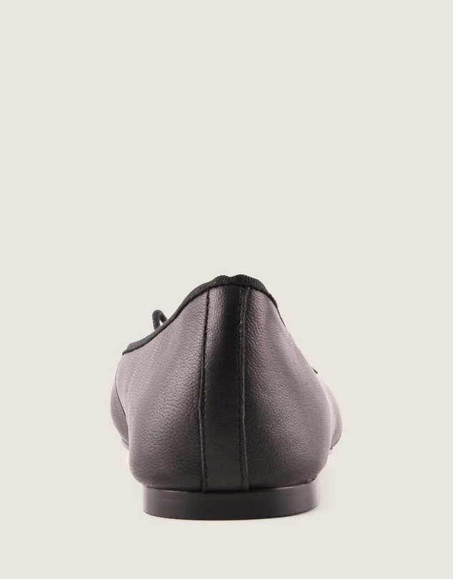 Shelly Shen - Poet Ballet Flats Black Leather