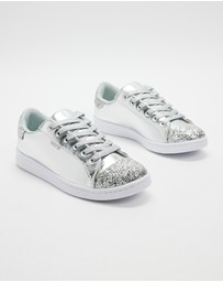 Holster - Stardust Glitter Sneaker - Silver - Women's