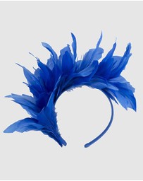 Max Alexander - Modern Royal Blue Racing Fascinator