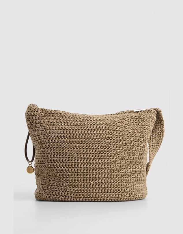 Laura Jones - Rayon Crochet Crossbody Bag