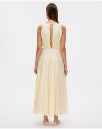 Minima Esenciales - Tia Halter Neck Midi Dress