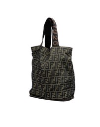 Pre-Loved by Azura Reborn - Pre-Loved Zucca Canvas and Nylon Foldable Tote