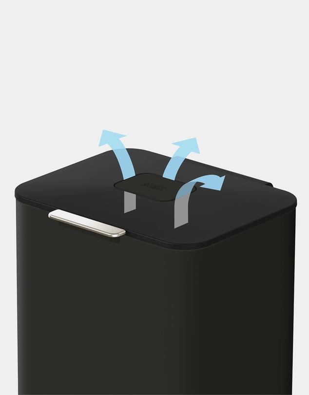 Joseph Joseph - Totem Max 60L Waste Separation & Recycling Unit (Carbon Black)