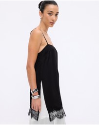 Minima Esenciales - Maely Cami With Lace Trim