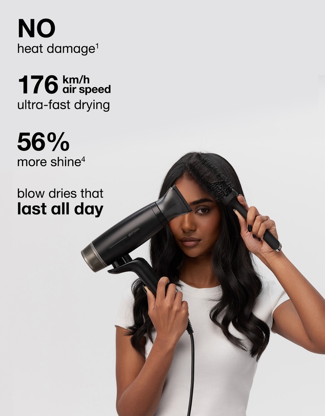 ghd - speed Professional Hair Dryer in Black