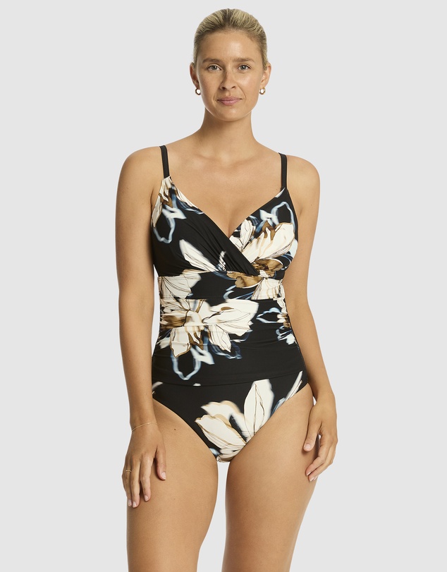Sea Level Australia - La Luna Wrap Front DD/E Cup One Piece