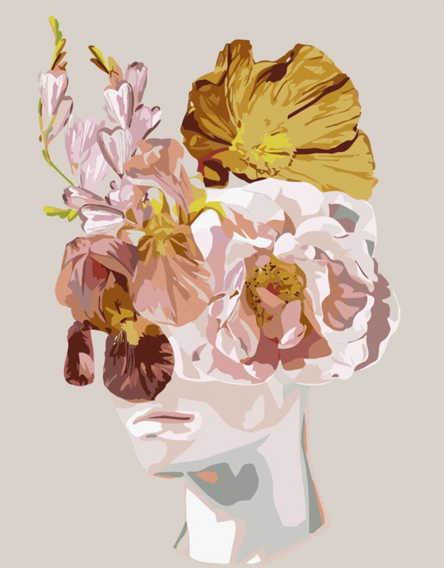 Journey Of Something - Paint by Numbers - Pink Haze