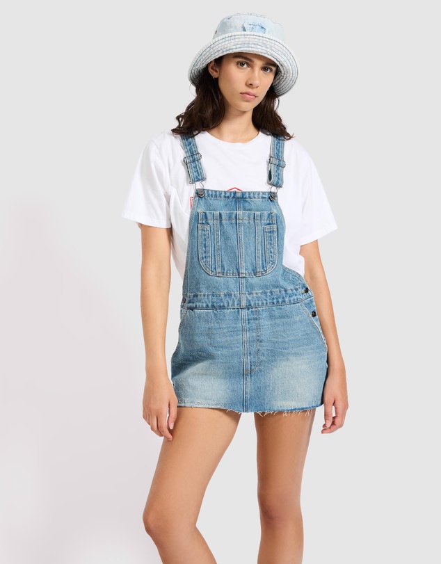 ONE TEASPOON - Sloan Mini Pini Denim Dress