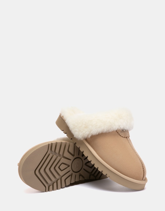 EVERAU - Australian Shepherd Ugg Marden Double Faced Sheepskin Upper House Shoes