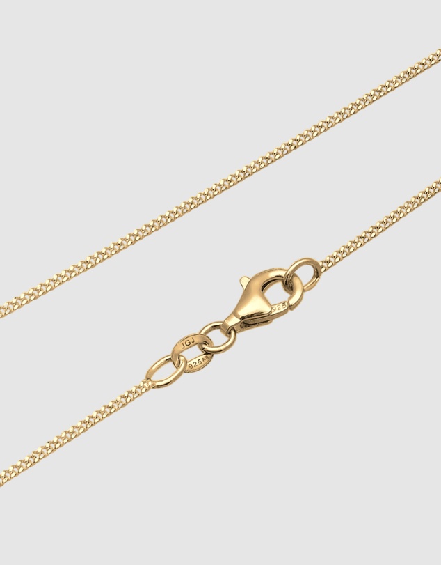 Elli Jewelry - Jewelry Set Bar Design 925 Sterling Silver Gold-Plated