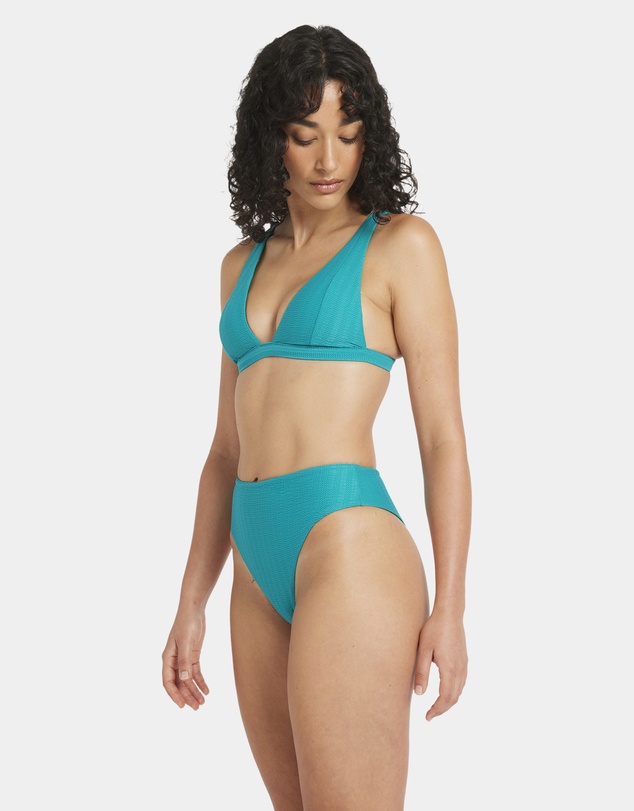 RVCA - Womens Pucker High Rise Bikini Bottom