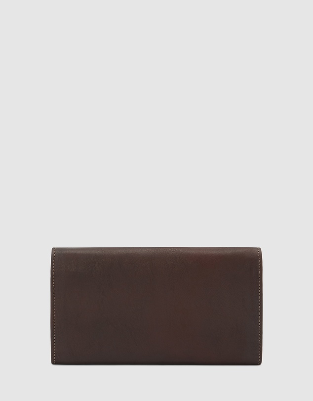 Florence - Carmen Brown Leather Wallet