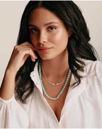 THOMAS SABO - THOMAS SABO Elyndra Necklace with Turquoise Amazonite Beads