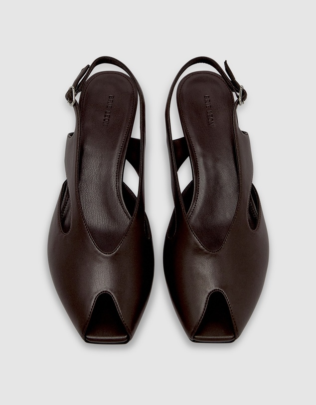 Brie Leon - Sadie Peep Toe Heel