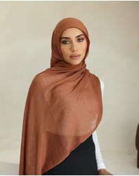 Mod Squad - Double Stitch Hijab- Terracotta