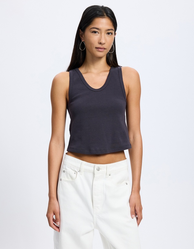 White By FTL - Wendy Rib Tank