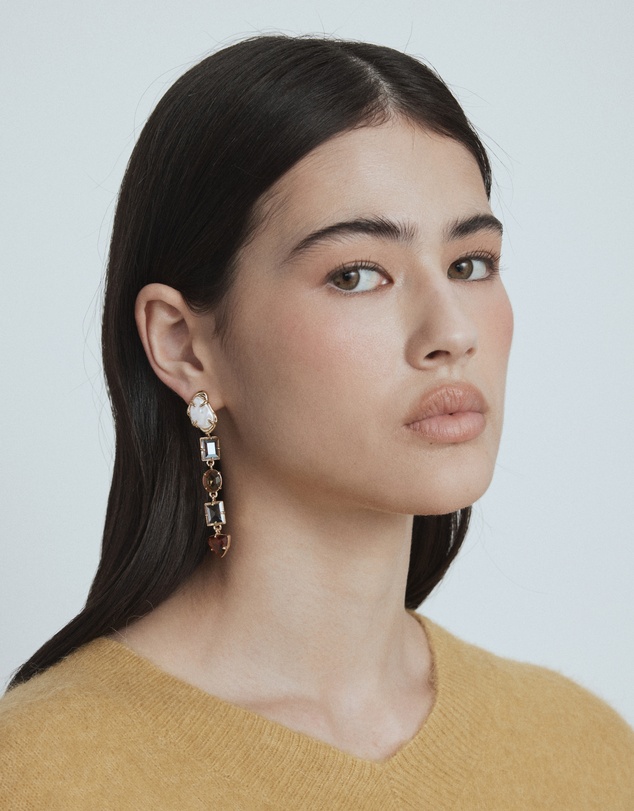 MIMCO - Ornithea Long Drop Earrings