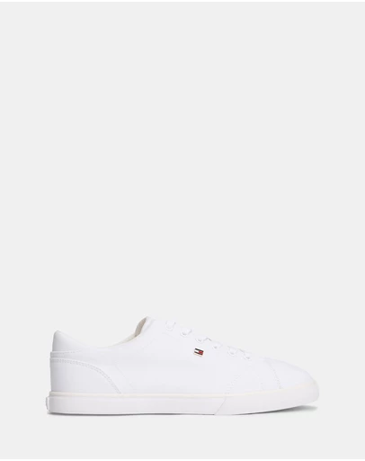 Tommy Hilfiger - TH Low Profile Vulc Canvas Sneakers - Women's
