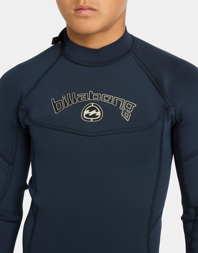 Billabong - Boys 8 to 16 3/2Mm Absolute Back Zip Long Sleeve Fullsuit