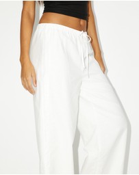 Dazie - Chill Mode Linen Blend Pants