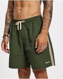 Rhythm - Woven Tape Beach Shorts