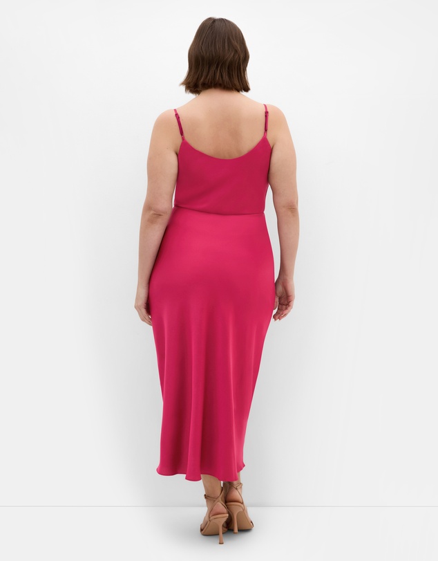 City Chic - Mali Cowl Neck Slip Dress