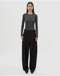 CAMILLA AND MARC - Tala Double Pleat Barrel Leg Pants