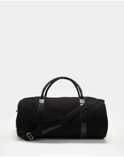 Staple Superior - Wilson Canvas Leather Weekender Bag