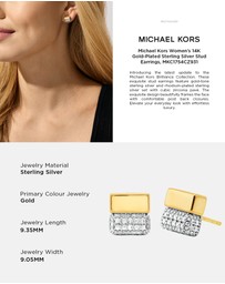 Michael Kors - Premium Gold Tone Earring