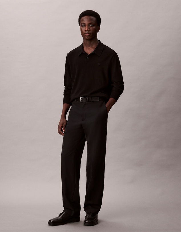 Calvin Klein - Merino Polo Jumper