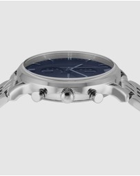 Emporio Armani - Silver Tone Chronograph Watch