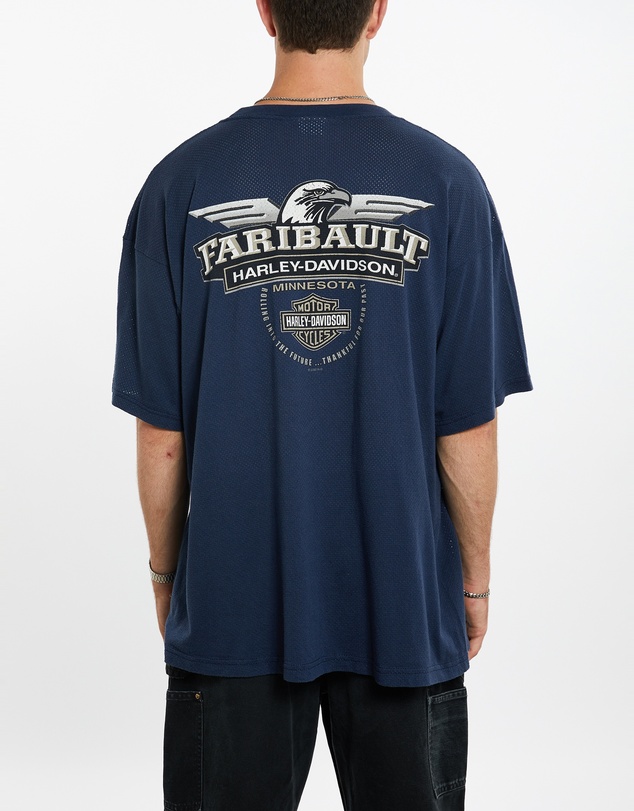 Vintage by The Real Deal - Pre Loved - Vintage Harley Davidson Mesh Tee
