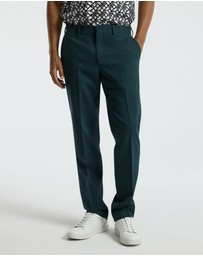 Calibre - Double Crepe Suit Pants Hunter Green