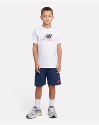 New Balance - Jersey Stacked Logo Tee