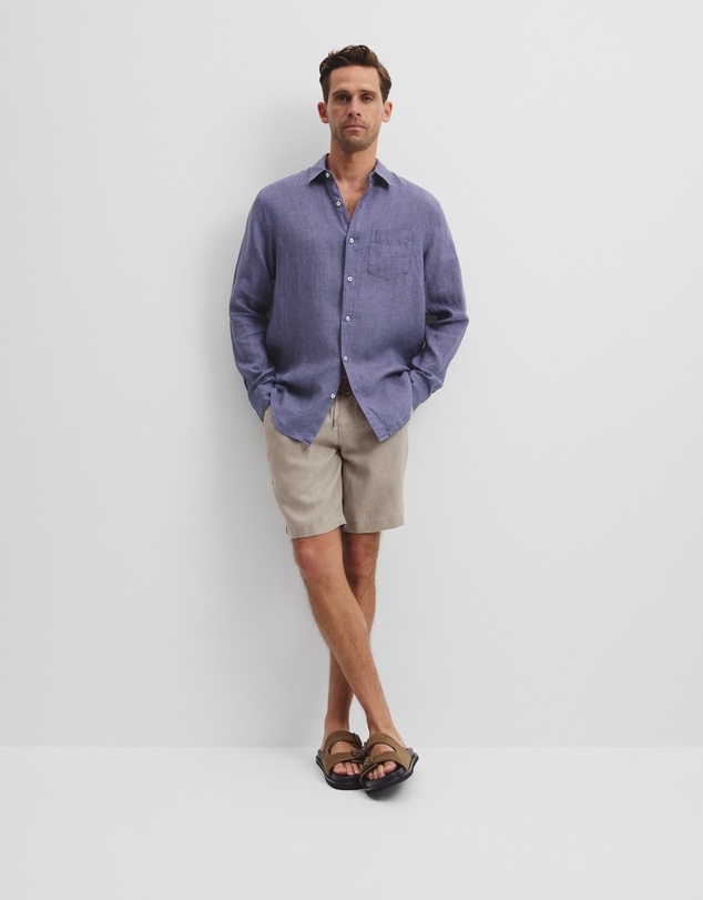 Country Road - Regular Fit Organically Grown Linen Shirt