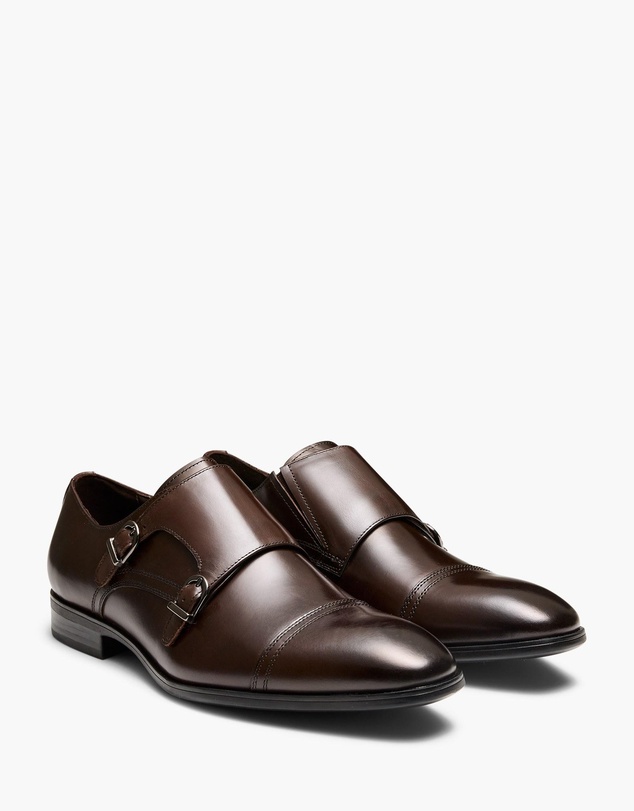 Aquila - Merrett Monk Strap Shoes