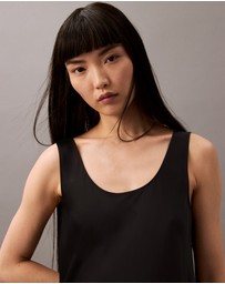 Calvin Klein - Satin Midi Slip Dress