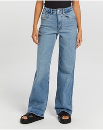 ONLY - Juicy High Waisted Wide Leg Jeans