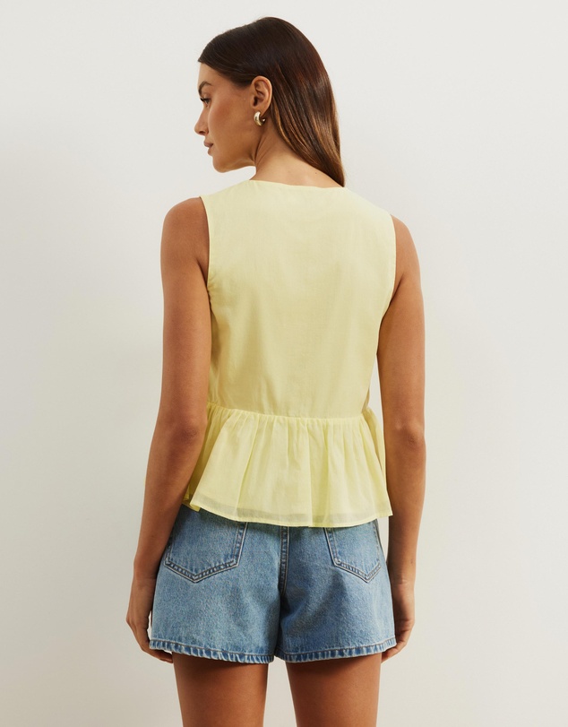 Atmos&Here - Tilly Peplum Shift Top