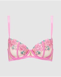 Ann Summers - Caged Rose Non-Padded Balcony Bra