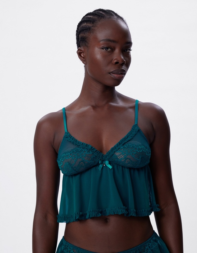 Bras N Things - Too Cute Cami - Teal