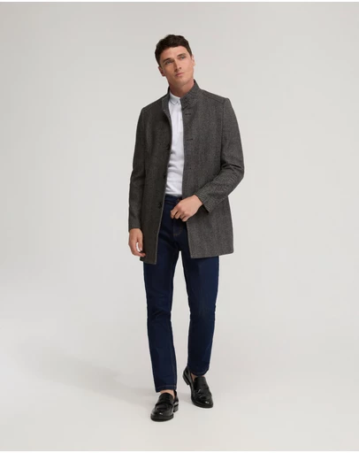 Oxford - Dunbar Wool Rich Overcoat